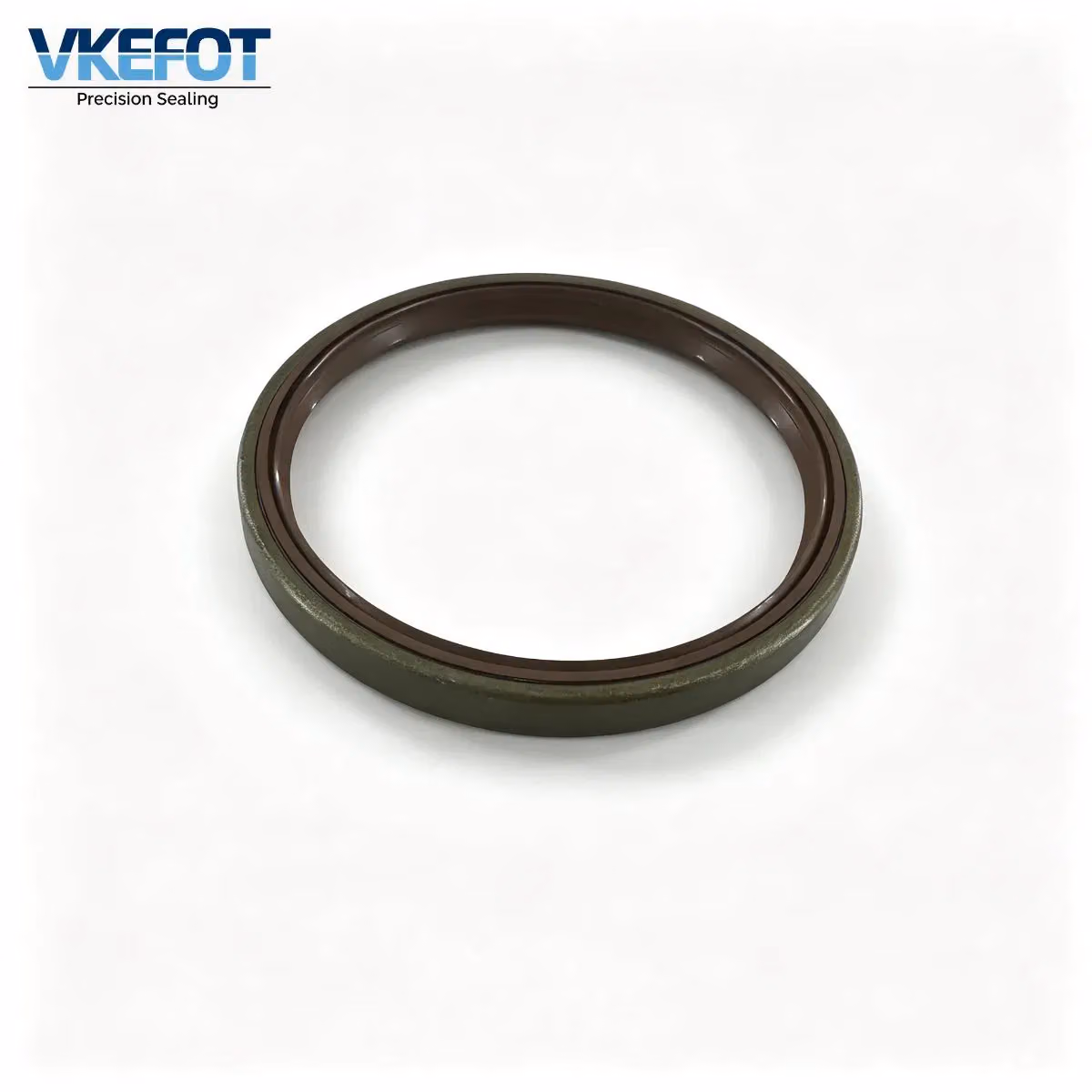 TB 78x90x8mm Metal Cased Wheel Hub Oil Seal NBR Brown VKEFOT-TB-78-90-8-NBR