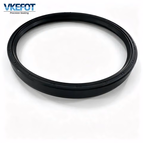 TC 140x155x14mm Double Lip Internal Skeleton Oil Seal NBR Black VKEFOT-TC-140-155-14-NBR — photo 3