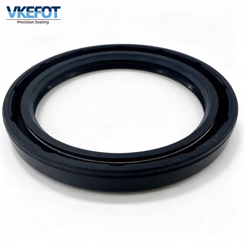 TC 52x66x7mm Double Lip Internal Skeleton Oil Seal Silicone (VMQ) For Automotive Rotary Shaft