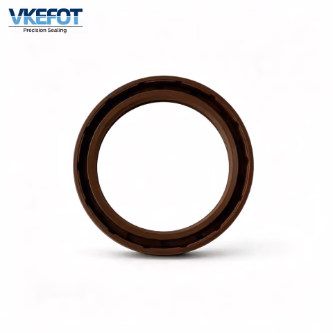 TC 54x70x8mm Rubber Covered Double Lip Oil Seal NBR Brown VKEFOT-TC-54-70-8-NBR — photo 2