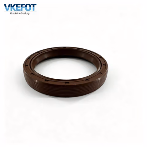 TG 55x70x10mm NBR Brown Corrugated OD Oil Seal VKEFOT-TG-55-70-10-NBR — photo 4