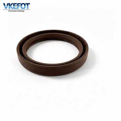 TG 55x70x10mm NBR Brown Corrugated OD Oil Seal VKEFOT-TG-55-70-10-NBR — photo 3