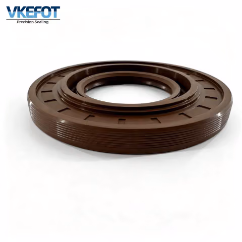 60x124x12/14mm Rear Wheel Hub Oil Seal OE 2400009-HF18040FT NBR Brown VKEFOT-WH-60-124-12-14-2400009HF18040FT — photo 3