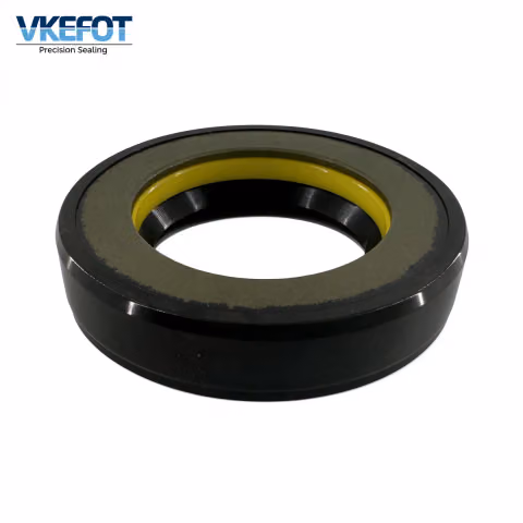 VKEFOT 25.5x41.5x8.5 mm power steering oil seal, side view showing the 8.5 mm body and the outer diameter
