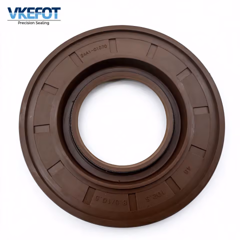 48x102.5x8.5/10.5 mm Rotary Shaft Oil Seal NBR, Rubber-Covered Stepped Seal