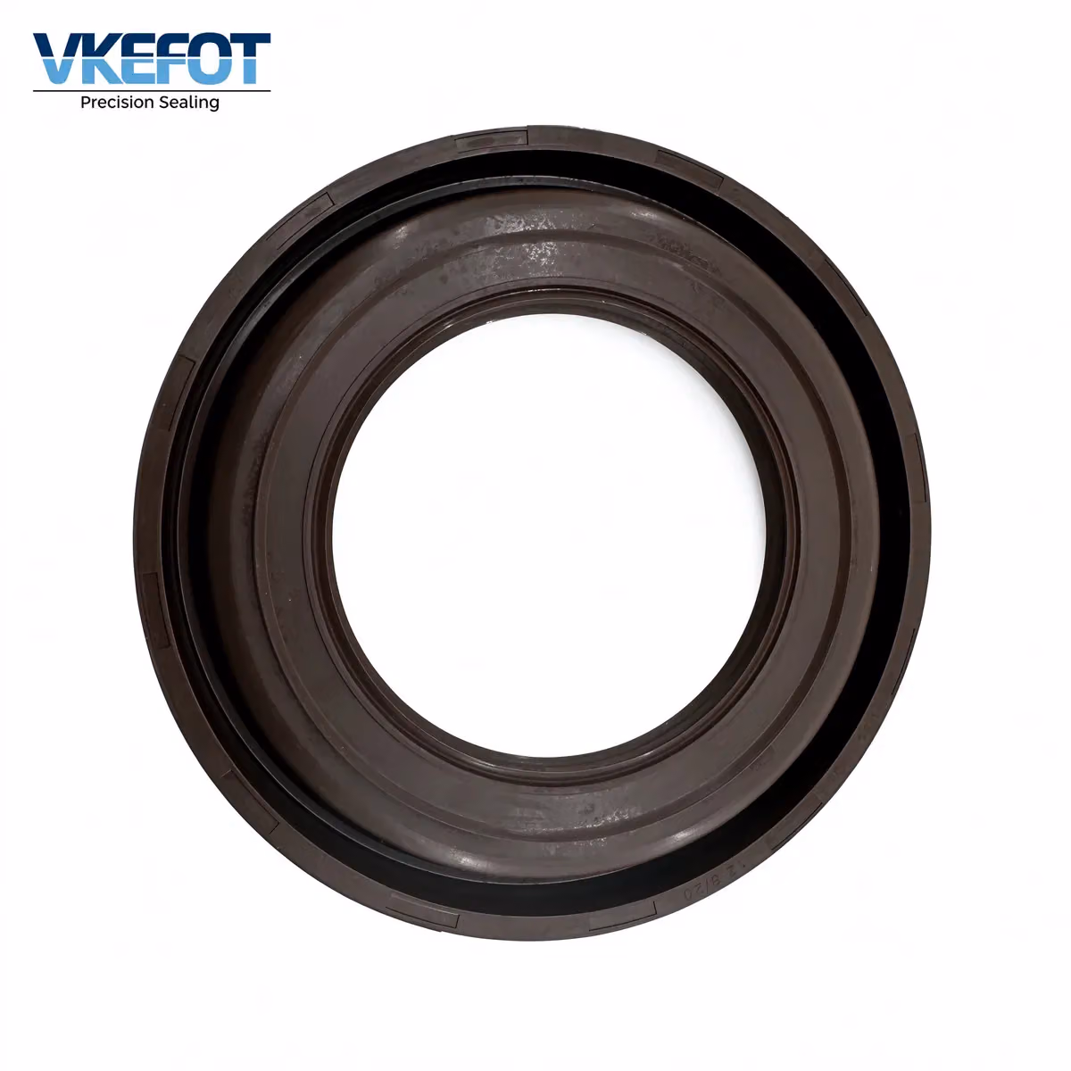 VKEFOT 80x135/142x12.5/20 mm differential oil seal, NBR, front view showing the lip and flange