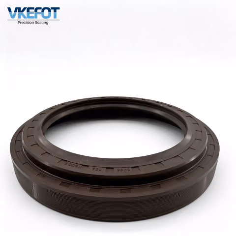 VKEFOT 95x134x15/20.5 mm rotary shaft oil seal, side view showing the stepped body and rib profile