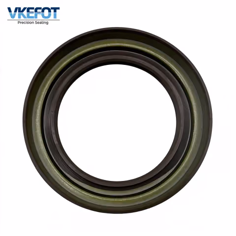 VKEFOT 95x134x15/20.5 mm rotary shaft oil seal, angled view of the outer diameter and lip