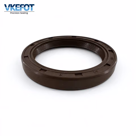 VKEFOT 40x52x6 mm HTCR rotary shaft oil seal, side view showing the 6 mm body width