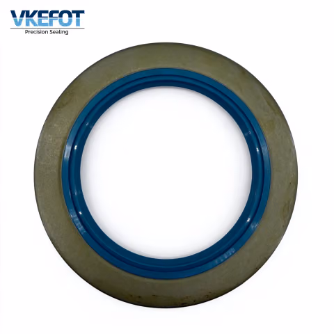 90x130x13 mm TA Rotary Shaft Oil Seal NBR, Exposed Metal Case Double-Sided Steel Shell