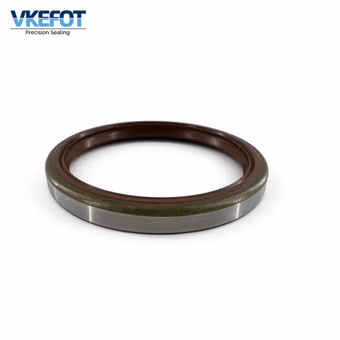 VKEFOT 60x72x8 mm TB metal-cased oil seal, side view showing the exposed steel outer case