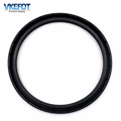 VKEFOT 140x163x10.5 mm skeleton oil seal, angled view of the outer diameter