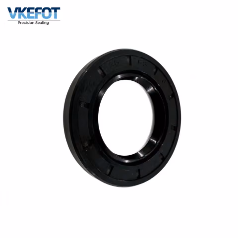 VKEFOT 35x58x8 mm rotary shaft oil seal, front view showing the lip and the moulded size marking