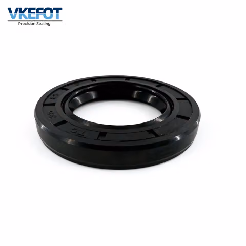 VKEFOT 35x58x8 mm rotary shaft oil seal, side view showing the 8 mm body