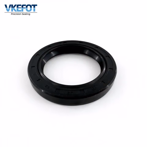 VKEFOT 44x62x9 mm rotary shaft oil seal, front view showing the lip and moulded size marking