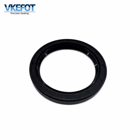 VKEFOT 54x69x8 mm rotary shaft oil seal in NBR, front view with the garter spring in the lip