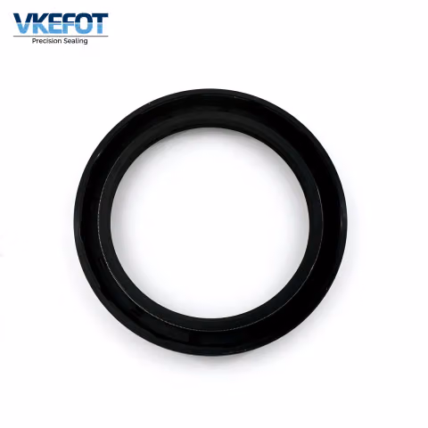 VKEFOT 56x72x8 mm rotary shaft oil seal, angled view of the lip and outer diameter