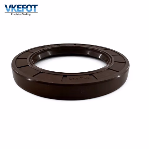 VKEFOT 75x110x13 mm FKM oil seal, side view showing the 13 mm metal case