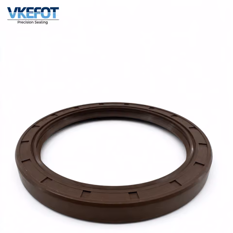 VKEFOT 80x100x10 mm rotary shaft oil seal, side view showing the 10 mm body
