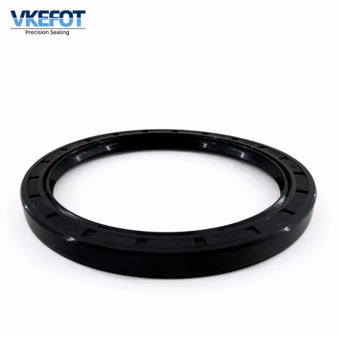VKEFOT 98x120x10 mm skeleton oil seal, side view showing the steel skeleton and 10 mm width