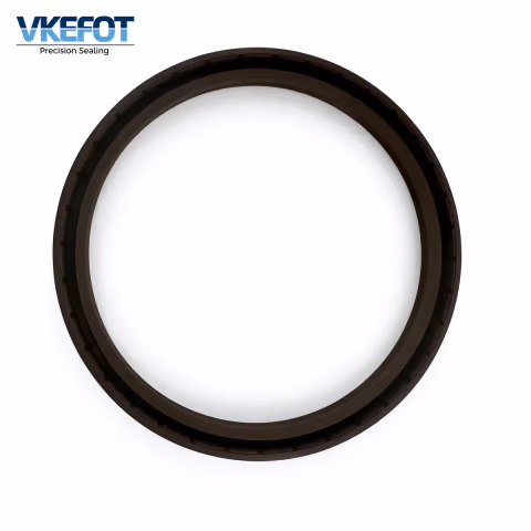 VKEFOT 136x156x14 mm TG oil seal, angled view of the threaded outer diameter
